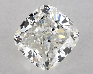 GIA 0.76 Carat H-VS1 Ideal Cut Cushion Modified Diamond